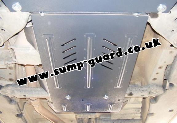 Steel manual and automatic gearbox guard for VW Touareg 7L