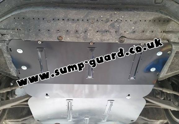 Steel sump guard for Audi A6