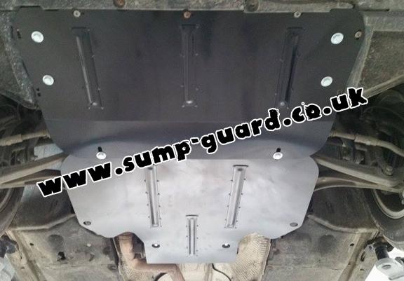 Steel sump guard for Audi A6