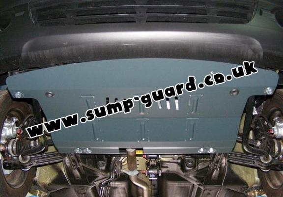 Steel sump guard for Daewoo Matiz