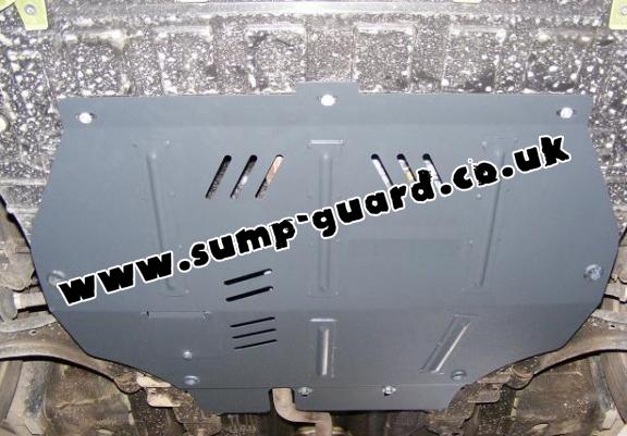 Steel sump guard for Chevrolet Spark