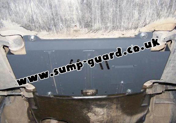 Steel sump guard for Mercedes E-Classe W210