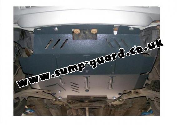 Steel sump guard for Nissan X-Trail T30