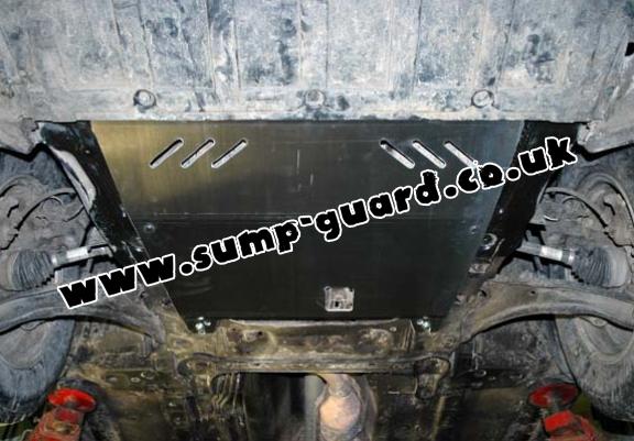 Steel sump guard for Nissan Qashqai