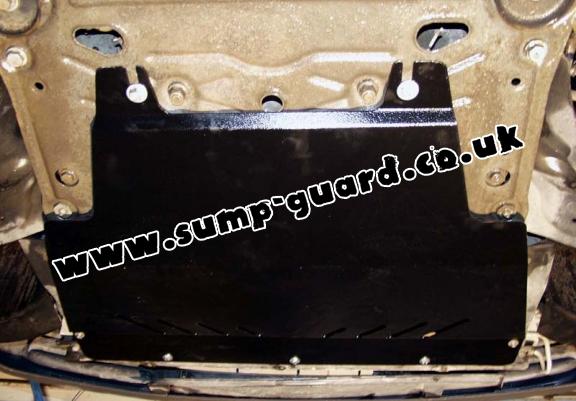 Steel sump guard for Renault Trafic