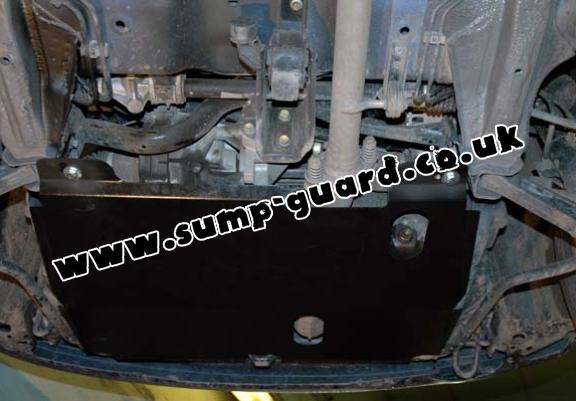 Steel sump guard for Vauxhall Agila (H00)