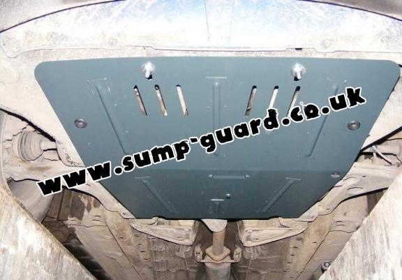 Steel sump guard for Vauxhall Vectra B