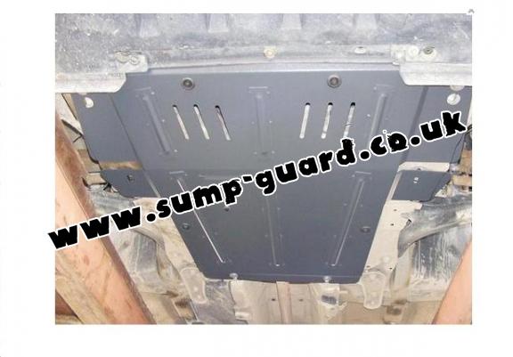 Steel sump guard for Renault Scenic