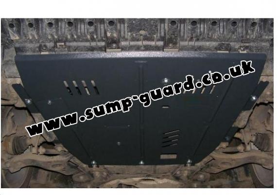 Steel sump guard for Toyota Avensis