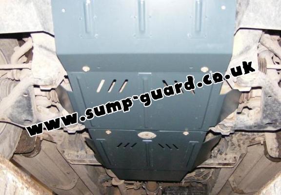 Steel sump guard for Toyota Hilux