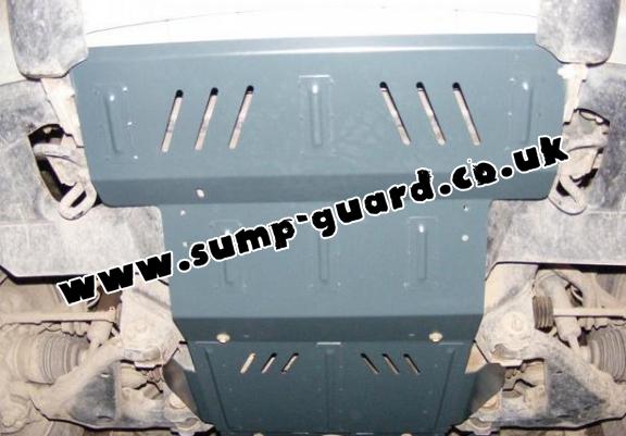 Steel sump guard for Toyota Hilux