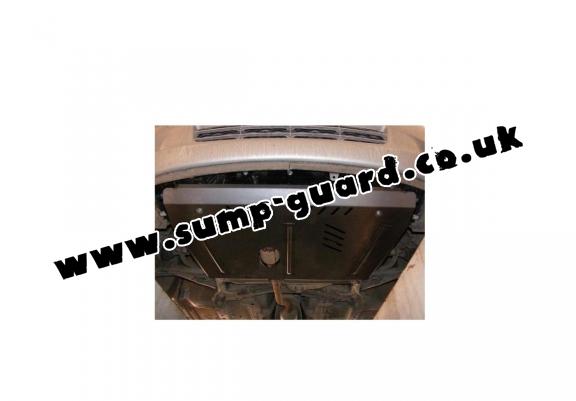 Steel sump guard for Toyota Yaris - petrol