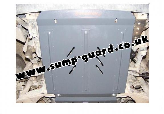 Steel sump guard for Toyota Hilux