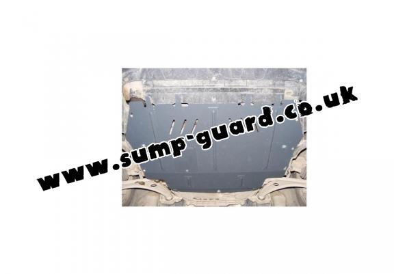 Steel sump guard for VW Passat B6