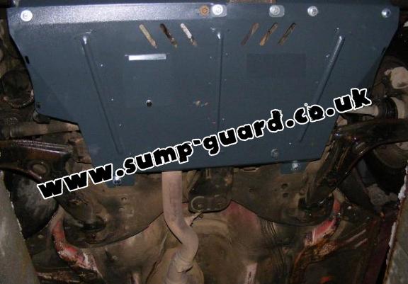 Steel sump guard for Volvo S40