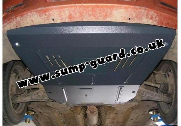 Steel sump guard for Chevrolet Aveo