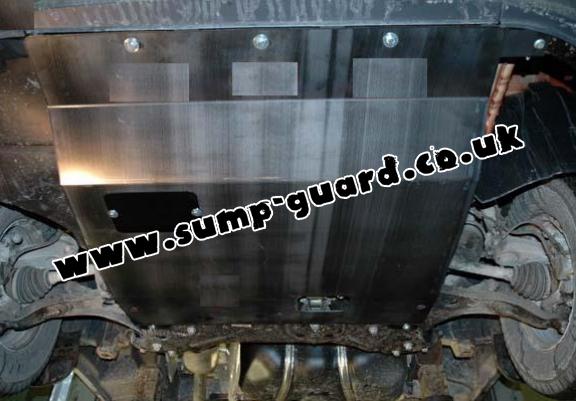 Steel sump guard for Fiat Ducato