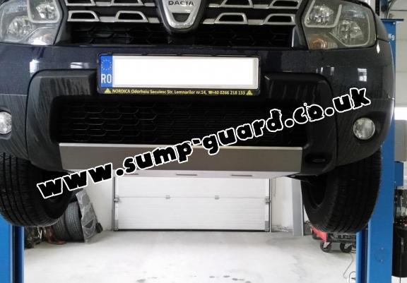 Steel sump guard for Dacia Duster - 2,5 mm