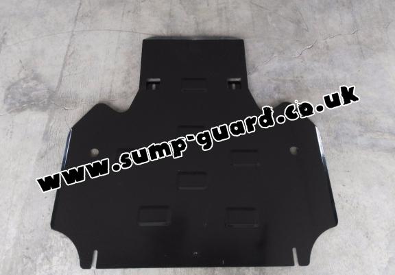 Steel gearbox guard for Audi A6
