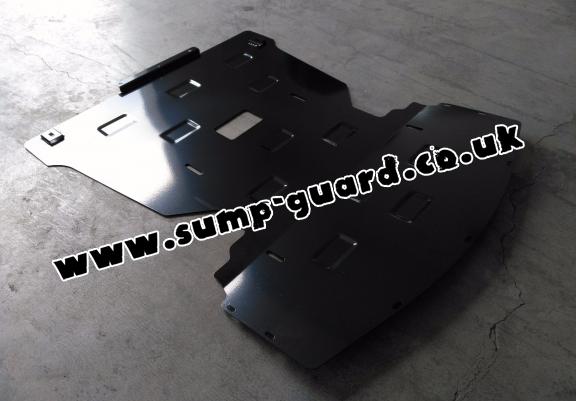 Steel sump guard for BMW Seria 3 E90/91