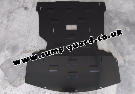 Steel sump guard for BMW Seria 3 E90/91