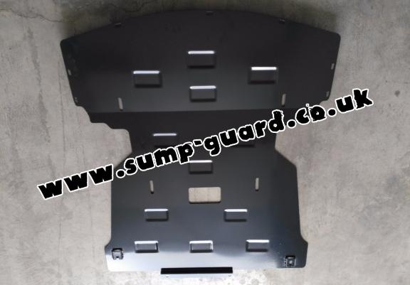 Steel sump guard for BMW Seria 3 E90/91