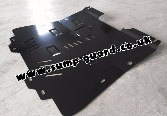 Steel sump guard for Vauxhall Astra J