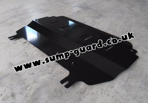 Steel sump guard for Citroen DS3