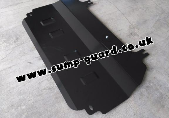 Steel sump guard for Citroen C3