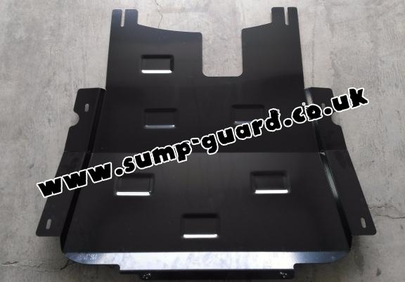 Steel sump guard for Dacia Logan 2