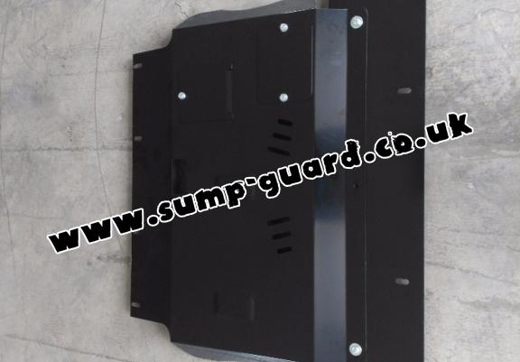 Steel sump guard for the protection of the engine, gearbox and differential for Fiat Palio