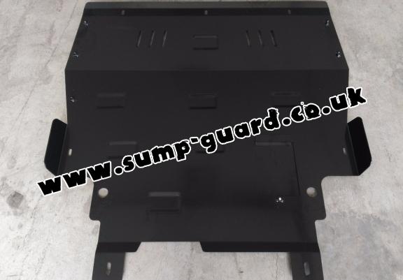 Steel sump guard for Ford Focus 1