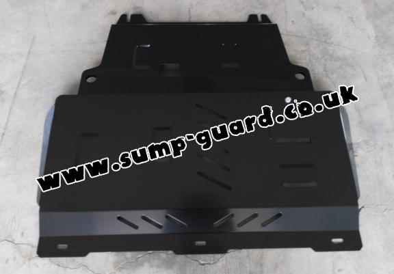 Steel sump guard for Ford Fiesta