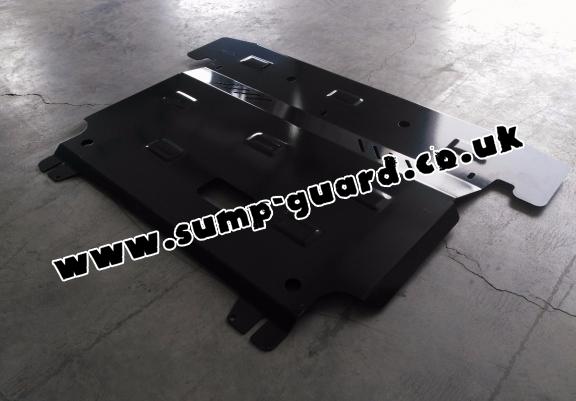 Steel sump guard for Hyundai Santa Fe