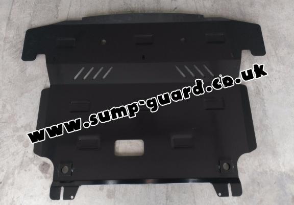 Steel sump guard for Hyundai Santa Fe