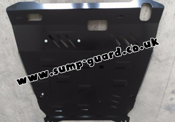 Steel sump guard for Peugeot 4007