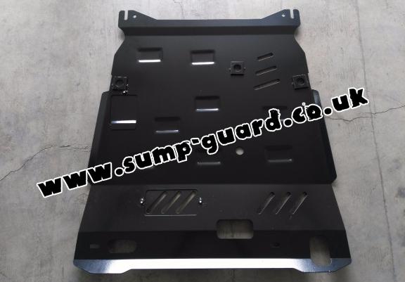 Steel sump guard for Peugeot 4007