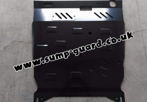 Steel sump guard for Peugeot 4007