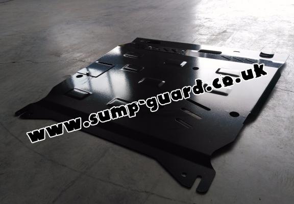 Steel sump guard for Peugeot 4007