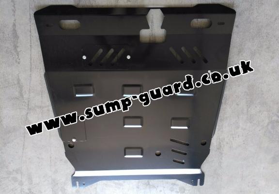 Steel sump guard for the protection of the engine and the gearbox for Mitsubishi ASX