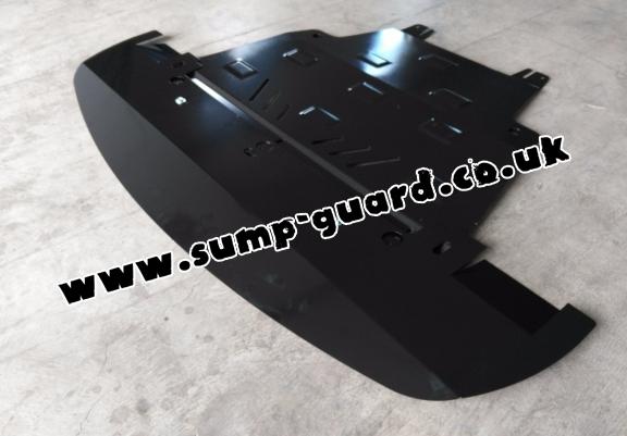 Steel sump guard for Vauxhall Vivaro