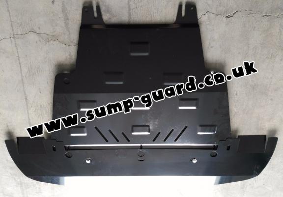 Steel sump guard for Vauxhall Vivaro