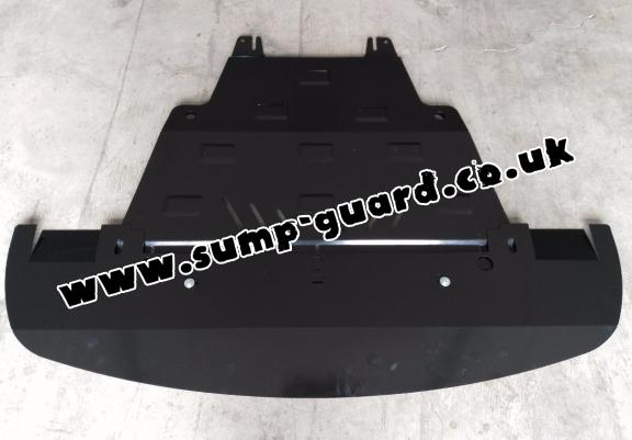 Steel sump guard for Vauxhall Vivaro