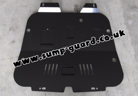 Steel sump guard for Vauxhall Corsa C