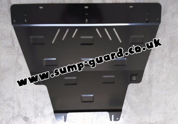 Steel sump guard for Vauxhall Vivaro