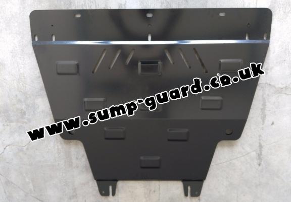 Steel sump guard for Renault Trafic