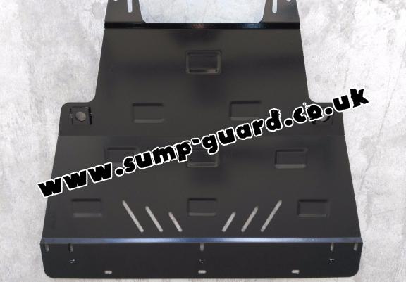 Steel sump guard for Nissan Primastar