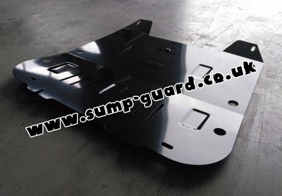 Steel sump guard for Vauxhall Signum