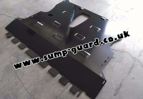 Steel sump guard for Vauxhall Astra K