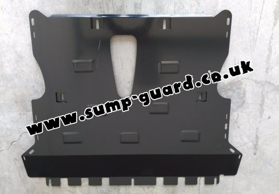 Steel sump guard for Vauxhall Astra K